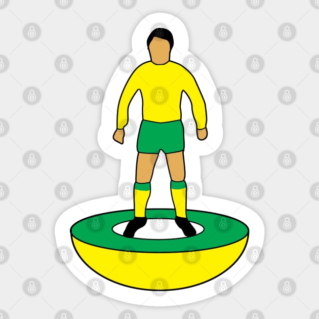 Norwich Table Footballer Sticker by Confusion101